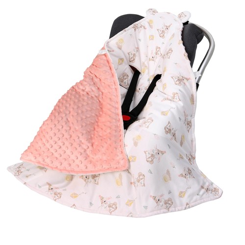 Baby einschlagdecke 90x90cm - baby,