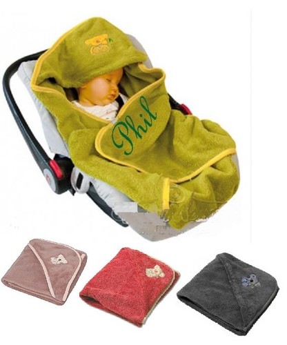 Baby einschlagdecke mit namen - mit,