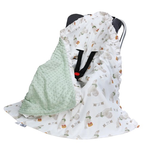 Einschlagdecke babyschale