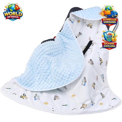 Einschlagdecke babyschale - einschlagdecke,