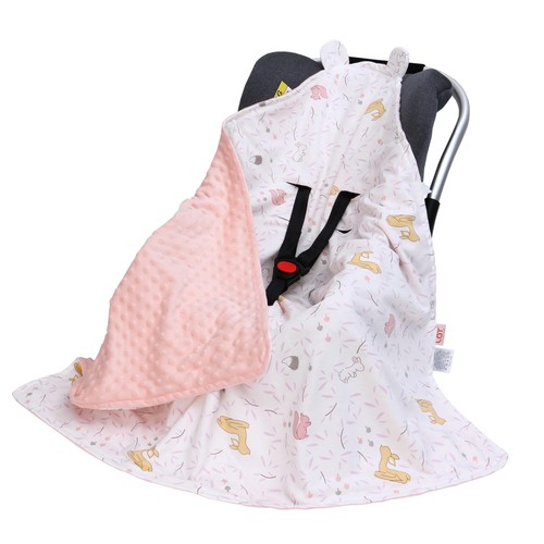 Baby einschlagdecke 90x90cm - baby,