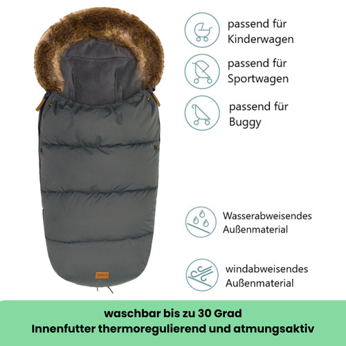 Fußsack kinderwagen baby - fußsack,